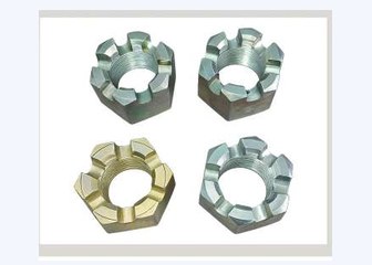Slotted Hex Nut